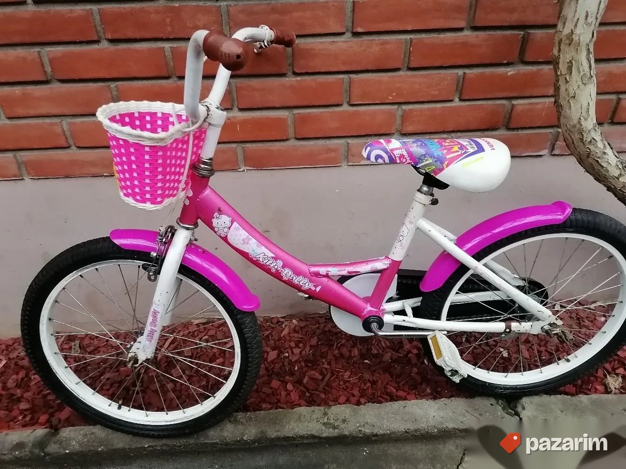 Bicikli deciji Kitty Dolly 20 coli sa kontra kocnicom 6