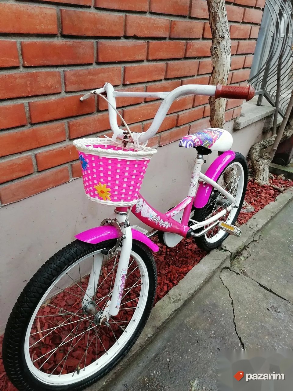 Bicikli deciji Kitty Dolly 20 coli sa kontra kocnicom 8