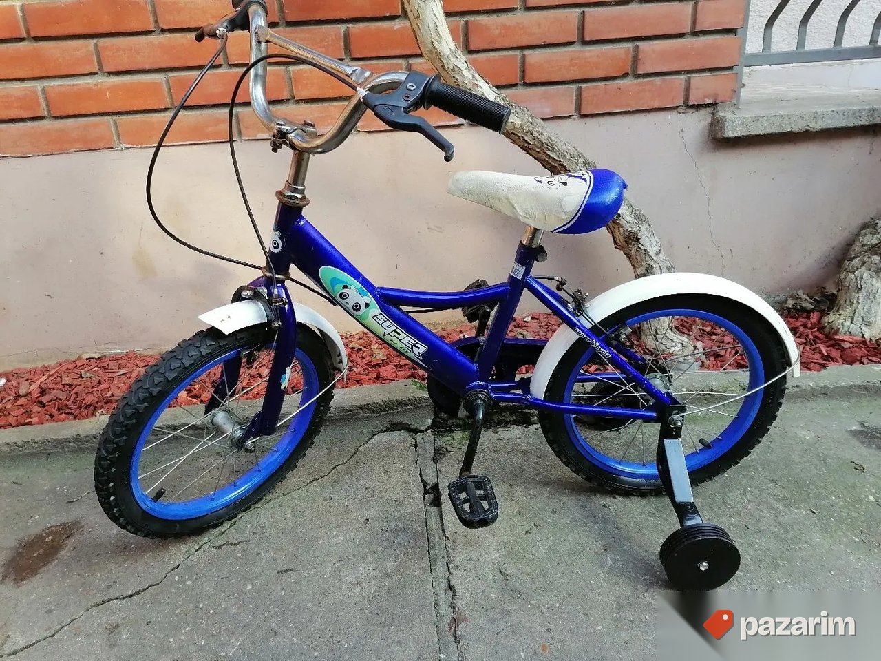 Bicikl deciji Super Bicycles 16 coli ss tockicima 5