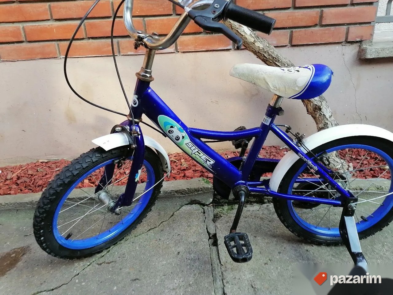 Bicikl deciji Super Bicycles 16 coli ss tockicima 6