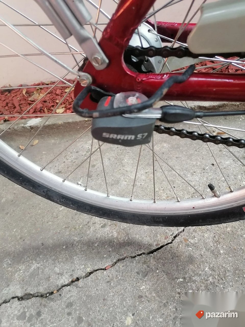 Alu City Star Bike 26 coli sa Sram S7 na kontru 8
