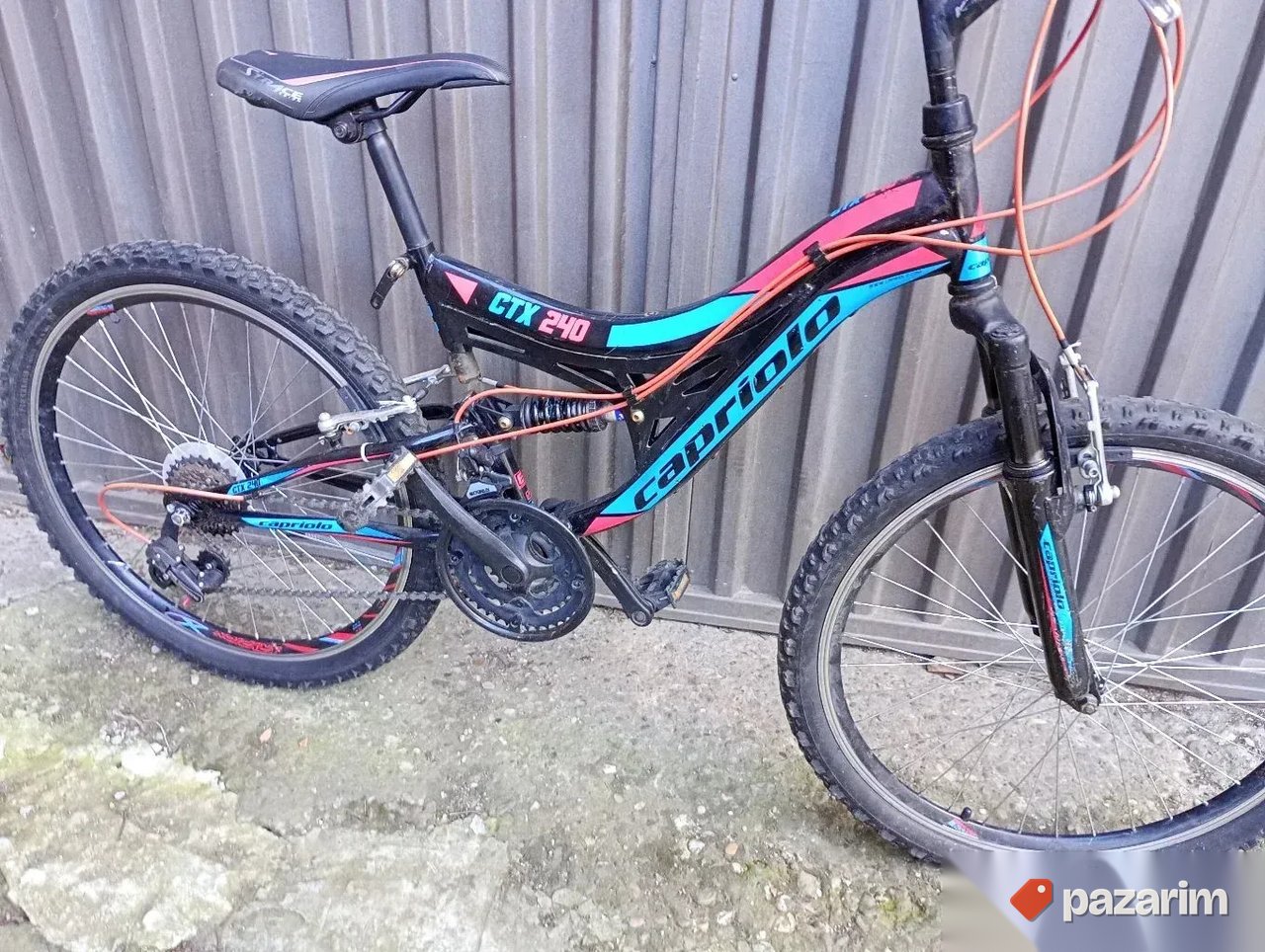 Caoriolo CtX 240 bicikl 24 cola sa 18 brz Simano ful suspe 2