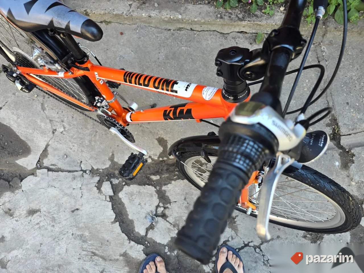 KTM 24" alu prelep 2