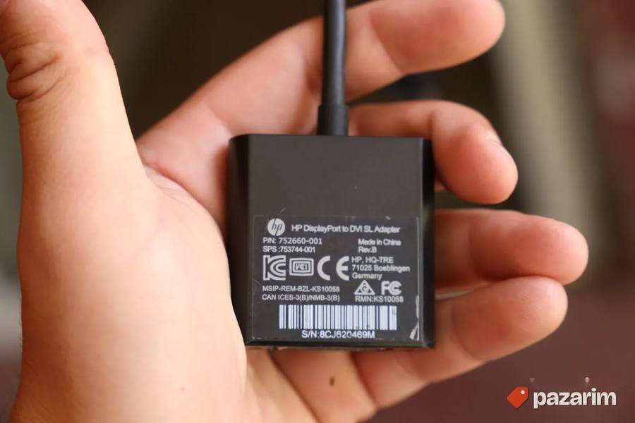 HP DP to DVI-D DP na DVI-i Displayport 3