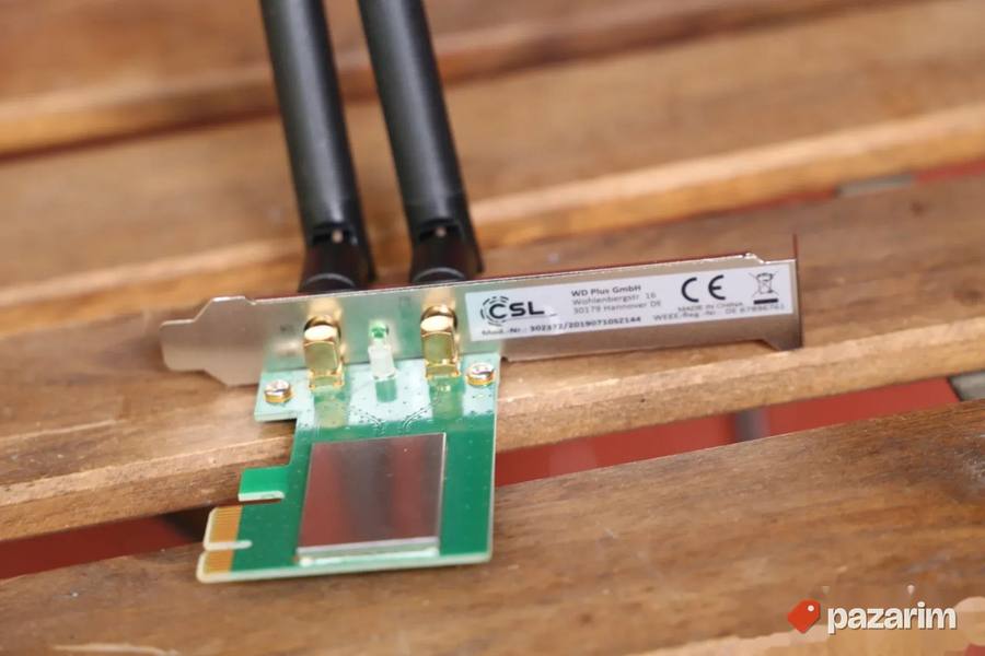 CSL 300 Mbps 2.4 GHz PCI-E x1 Wlan wi fi kartica 4