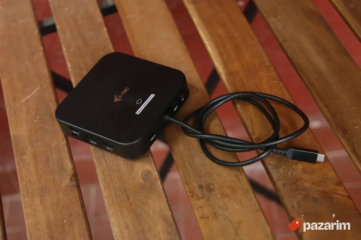 i-tec USB-C Dual Display Docking Station with Power Delivery 1
