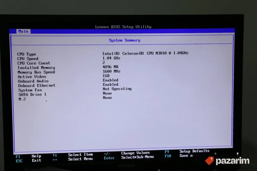 Lenovo ThinkCentre M600 4GB DDR3 Intel Celeron N3010 8