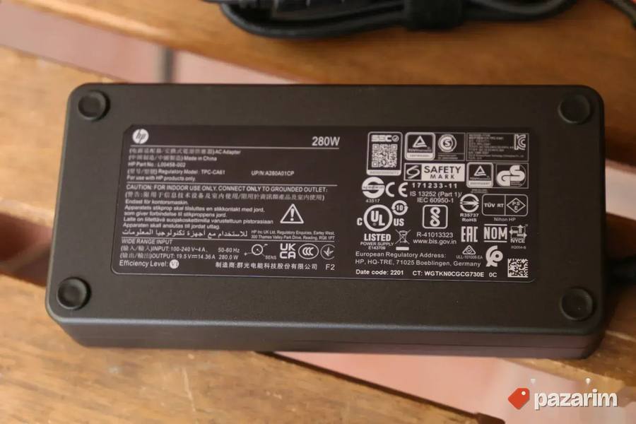 HP 19.5v 14.36A 280w 7.4x5.0mm punjac adapter 3