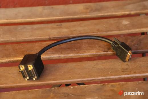 Adapter DVI I na 2x DVI I