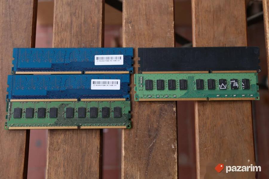 5xram memorije DDR3 ECC Unbufered 3x4gb 2xgb 4
