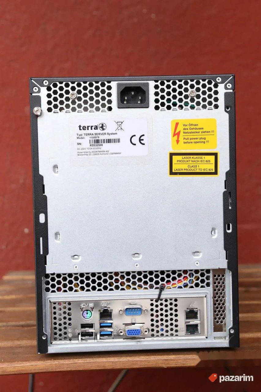 Terra Server Xeon E3 1240 V6 3.70GHz 8GB DDR4 LGA1151 Server 4