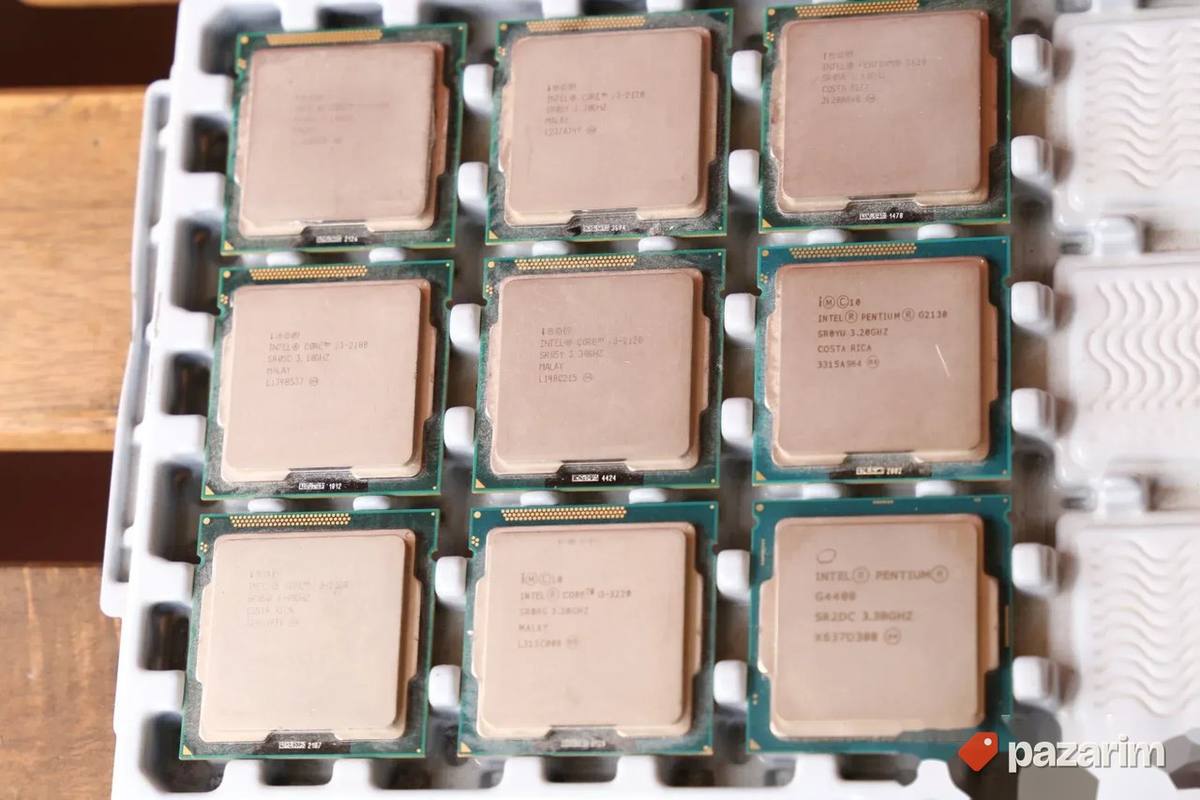 9 Intel Procesora i3 2100 2120 3220 Pentium G4400 G2130 1