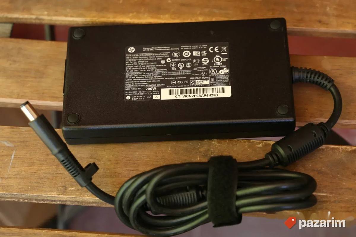 HP 19.5v 10.3A 200w 7.4x5.0mm punjac adapter 1