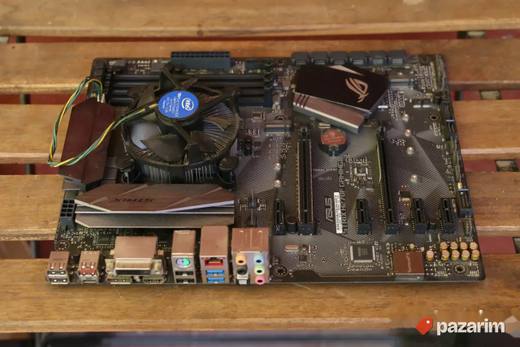 Asus ROG Strix H270F Gaming + Intel i5 7400 + Kuler