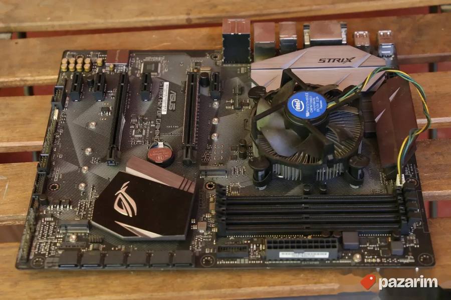 Asus ROG Strix H270F Gaming + Intel i5 7400 + Kuler 6