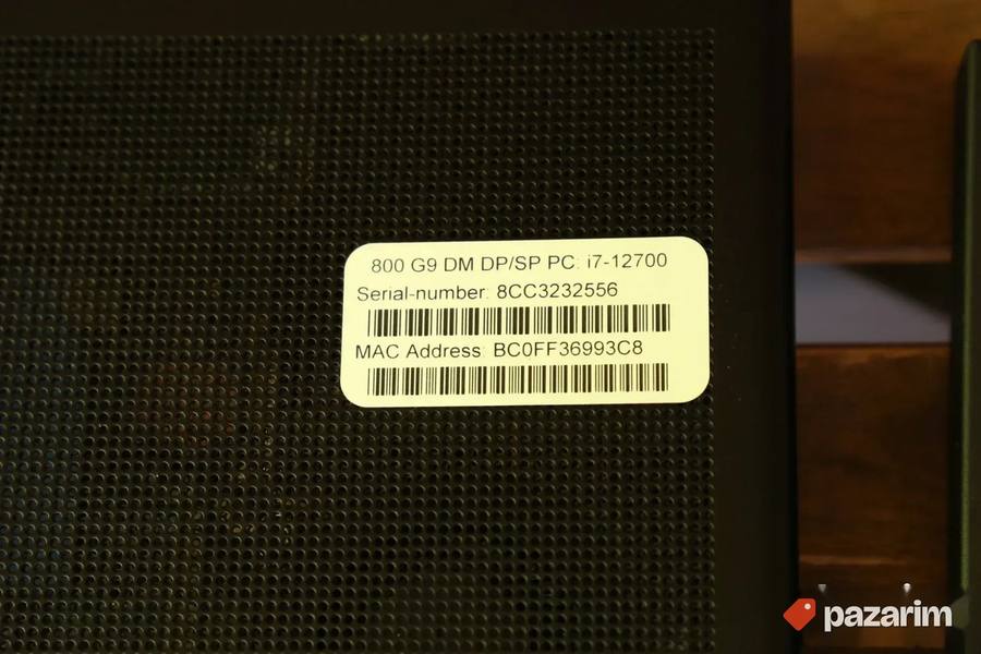 HP Elite Mini 800 G9 Intel Core i7 12700 16GB DDR5 256gb 6