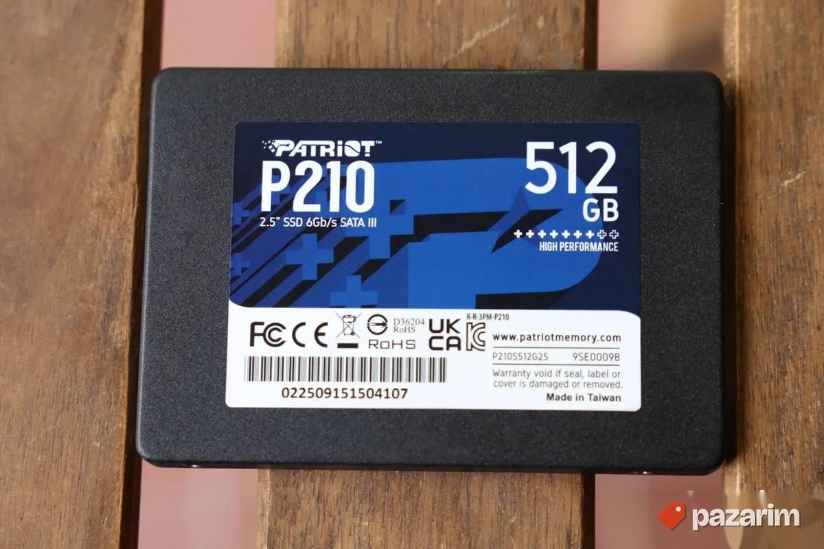Patriot P210 512GB 2.5" SSD Nov 1