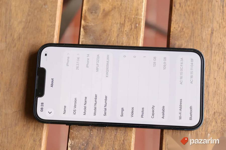 Apple Iphone 14 128gb sim free BH 84% 2