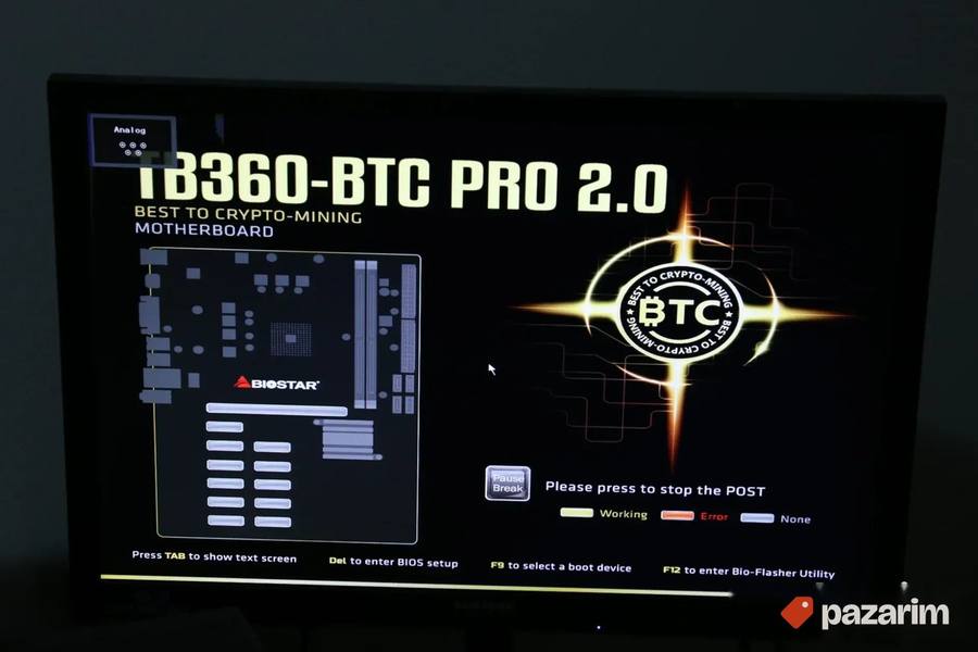 Biostar TB360-BTC Pro Ver 2.0 TB360 + Intel Celeron G4900 8