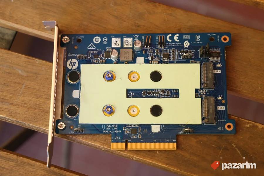HP Turbo Drive G4 FMB-2210 Dual SSD Adapter m.2 nvme pci 6