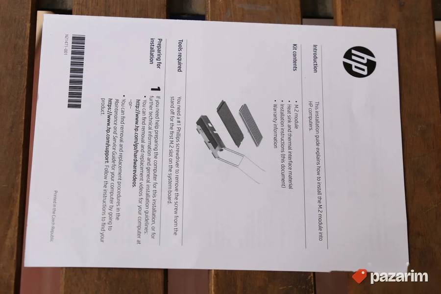 HP Samsung NVMe 512GB Gen4 x4 NOVO 8