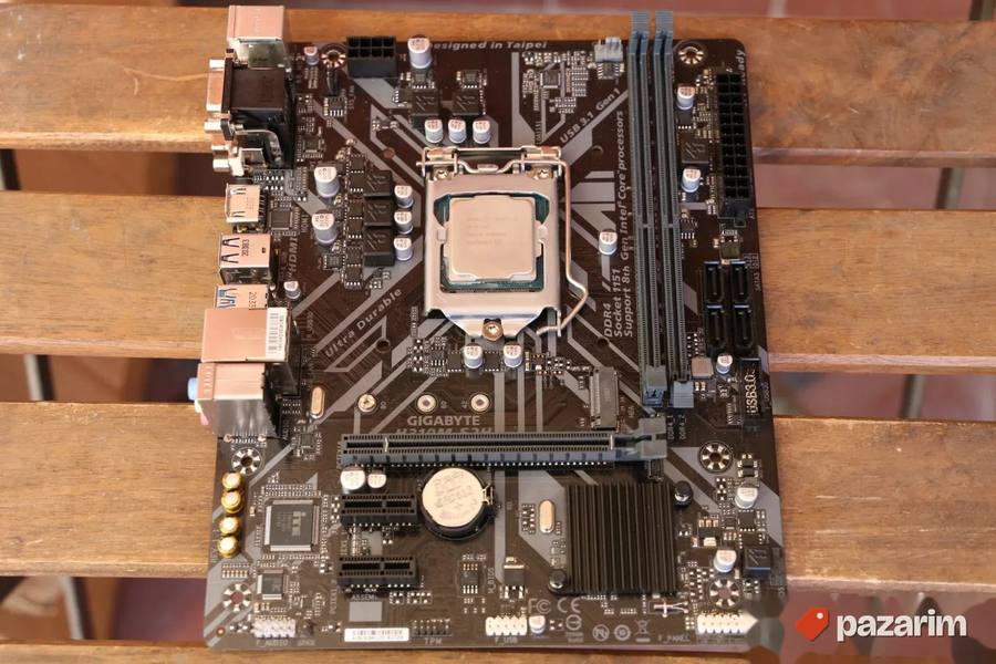 Gigabyte H310M S2H + Intel i5 9500 3.0GHz LGA 1151 DDR4 4