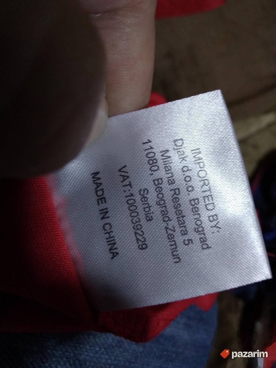 Majica hummel, crvena, nova, vel. M 8