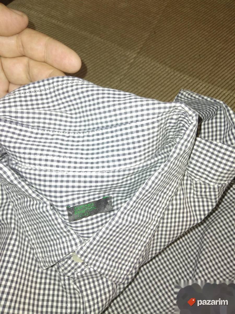 BENETTON santoria, originalna muška košulja, vel. broj 41/42 6