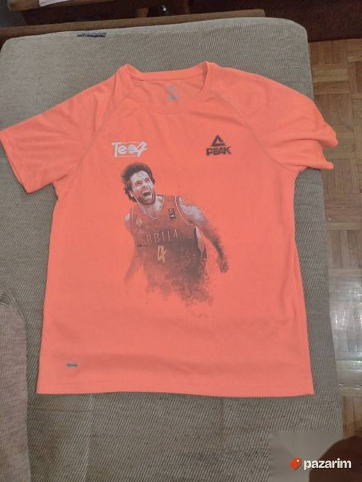 Muška majica PEAK-Teodosic, P-dry, vel. L
