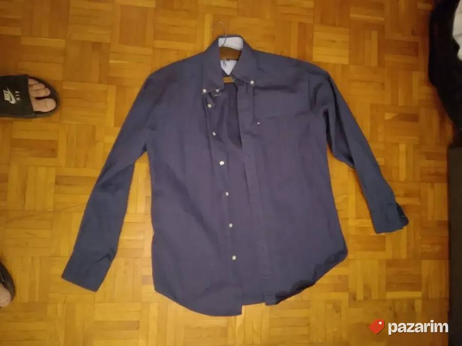 TOMMY HILFIGER originalna muška košulja, teget, vel. S 2