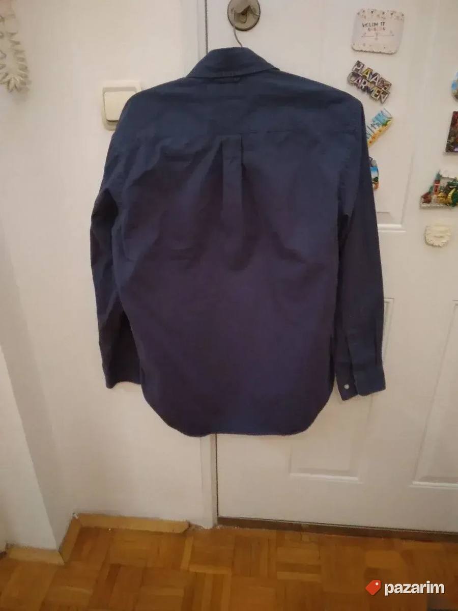 TOMMY HILFIGER originalna muška košulja, teget, vel. S 3