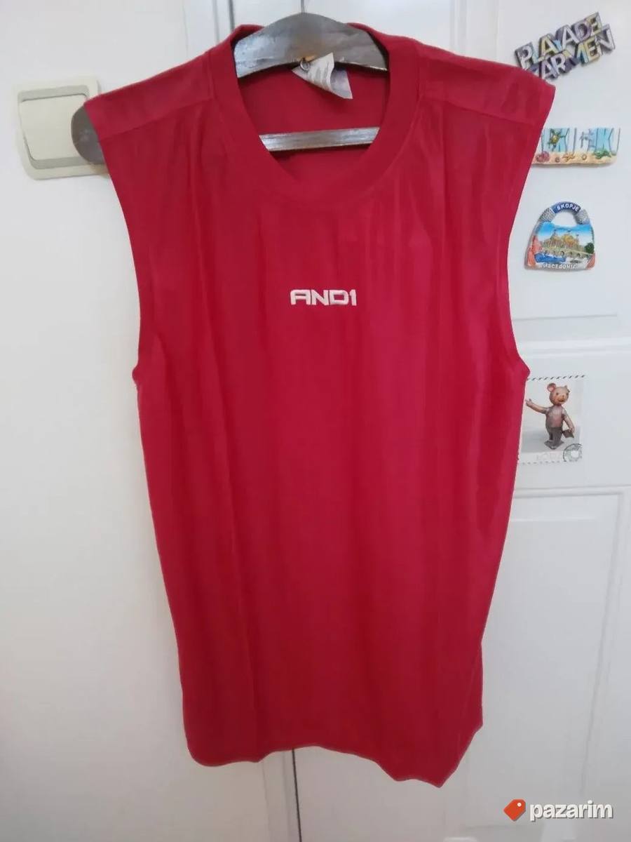 Dres- majica AND1, crvena, veličina XS, NOVA 2