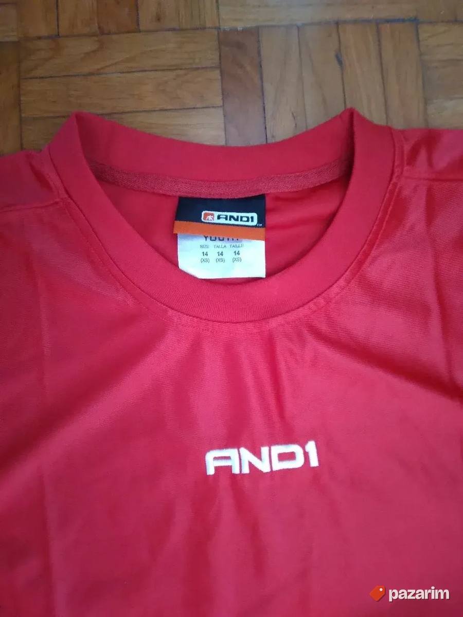 Dres- majica AND1, crvena, veličina XS, NOVA 6