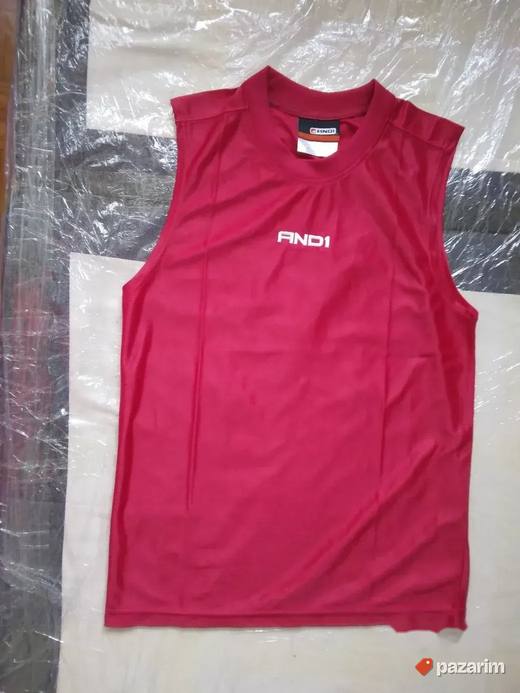 Dres- majica AND1, crvena, veličina 2XS, NOVA