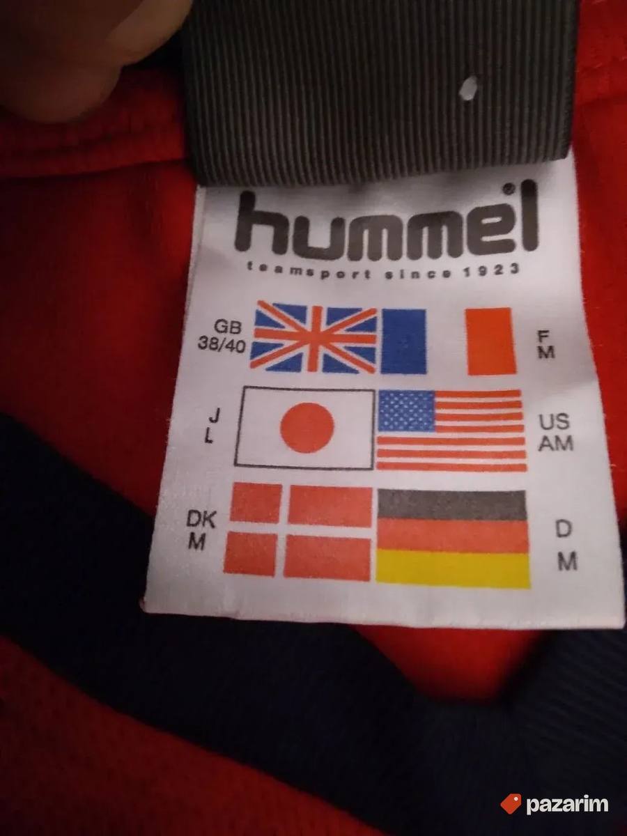 Majica hummel 10, crvena, nova, vel.L 8