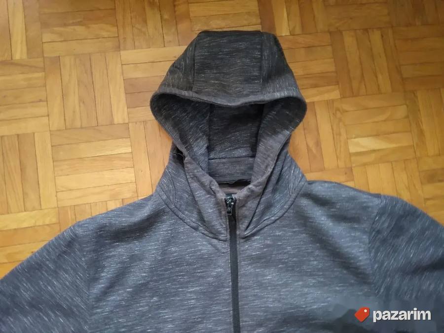 UniQlo muška trenerka, sa kapuljačom, siva, vel. XXL 4