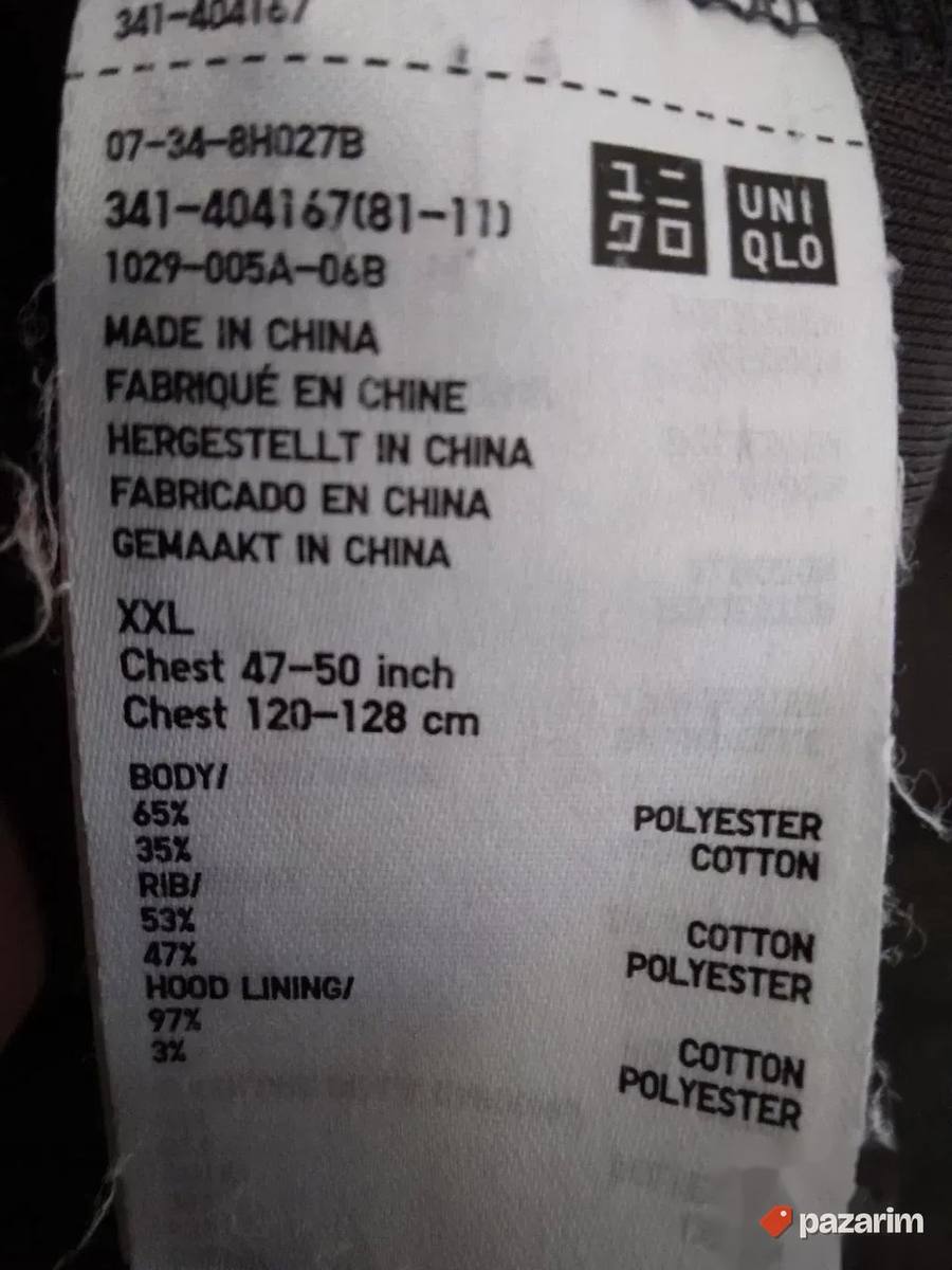 UniQlo muška trenerka, sa kapuljačom, siva, vel. XXL 8