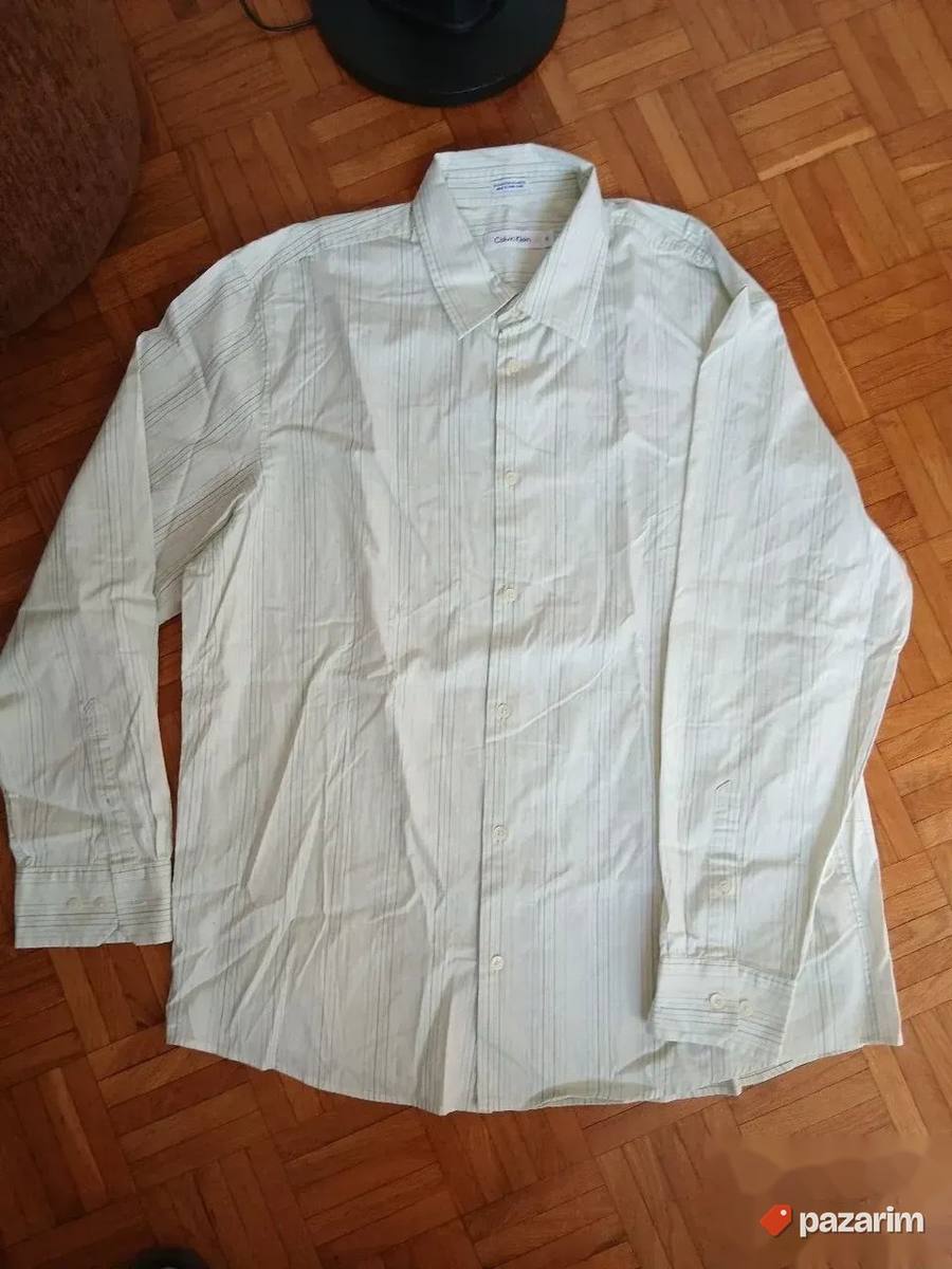 Košulja muška Calvin Klein, zelenkasta, vel. broj 54 6
