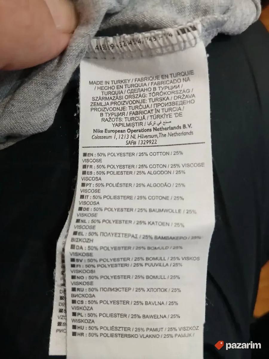 Majica NIKE, muška, siva, veličina L 5
