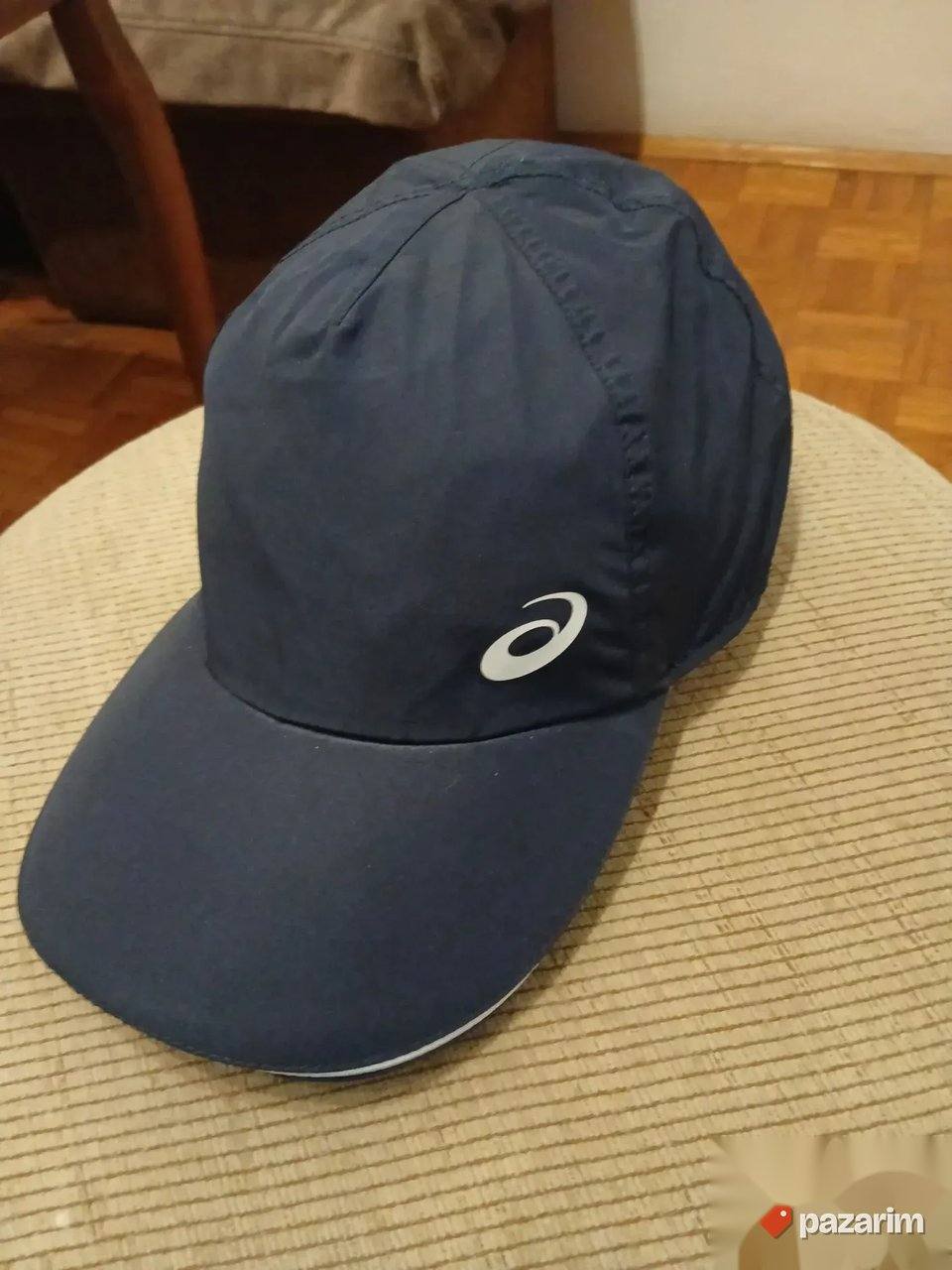 kačket ASICS, crne boje, original 1