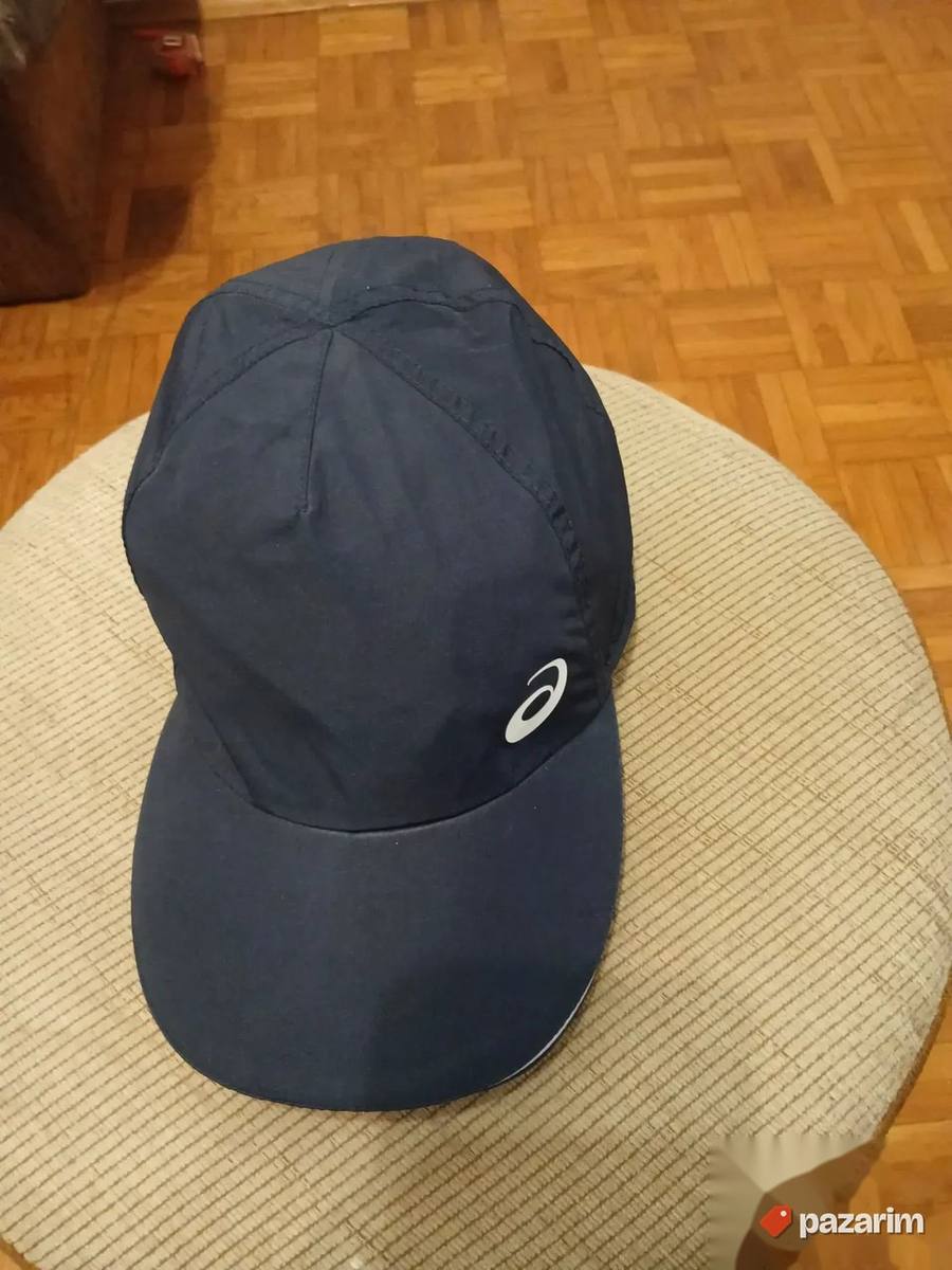 kačket ASICS, crne boje, original 2