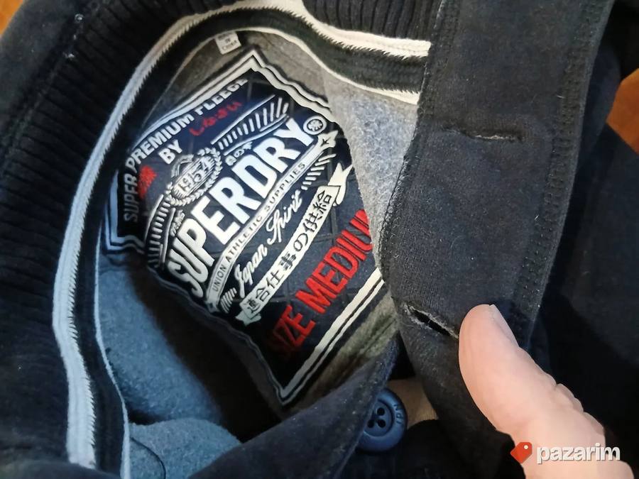 Duks muški SUPERDRY, teget, vel.M 4