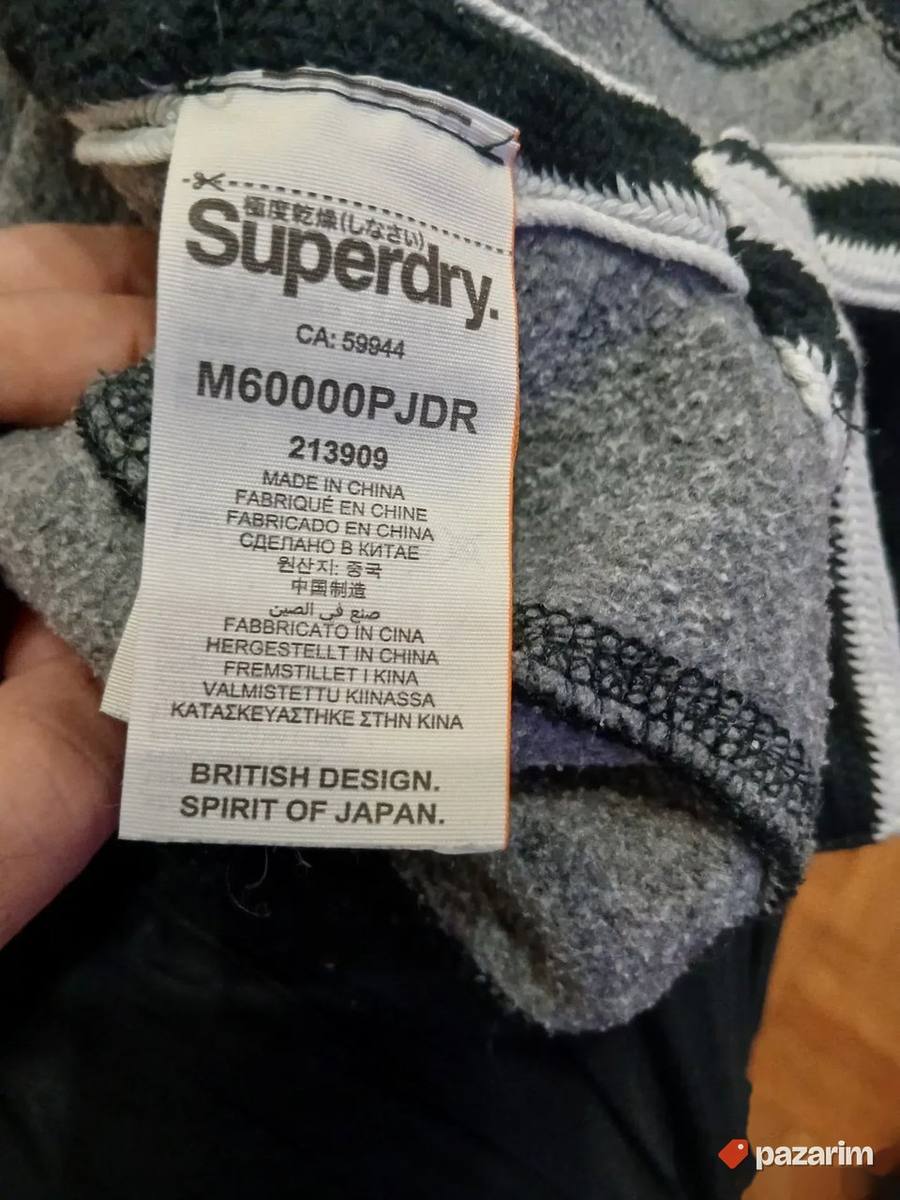 Duks muški SUPERDRY, teget, vel.M 7