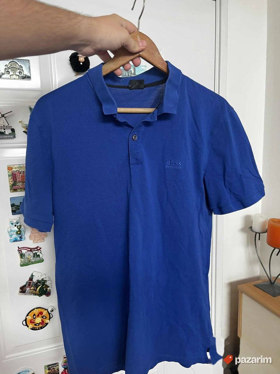 Hugo Boss polo muska majica L - navy 1