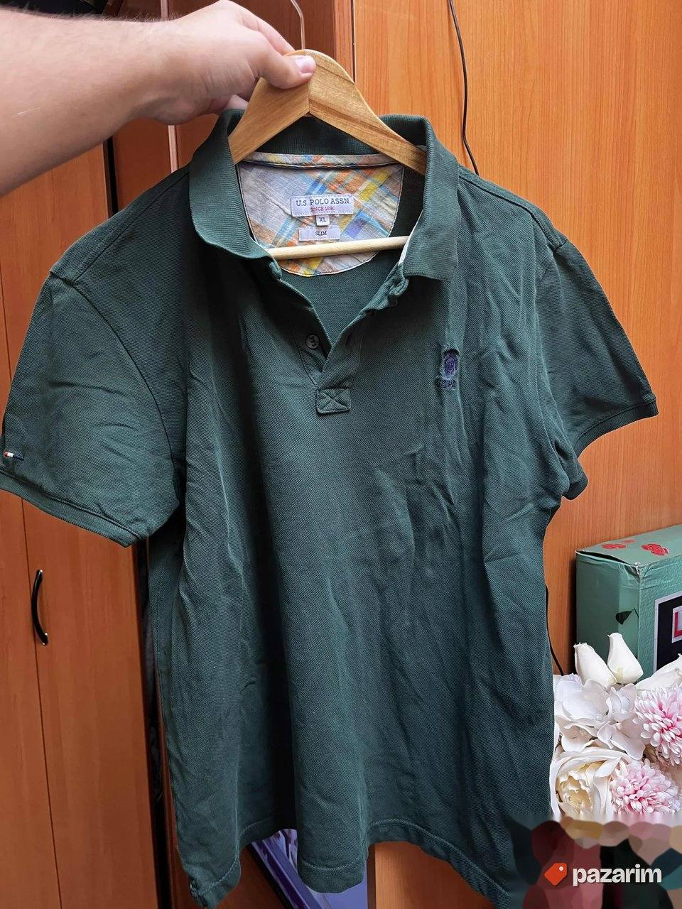 Polo USPA muska majica L zelena 1