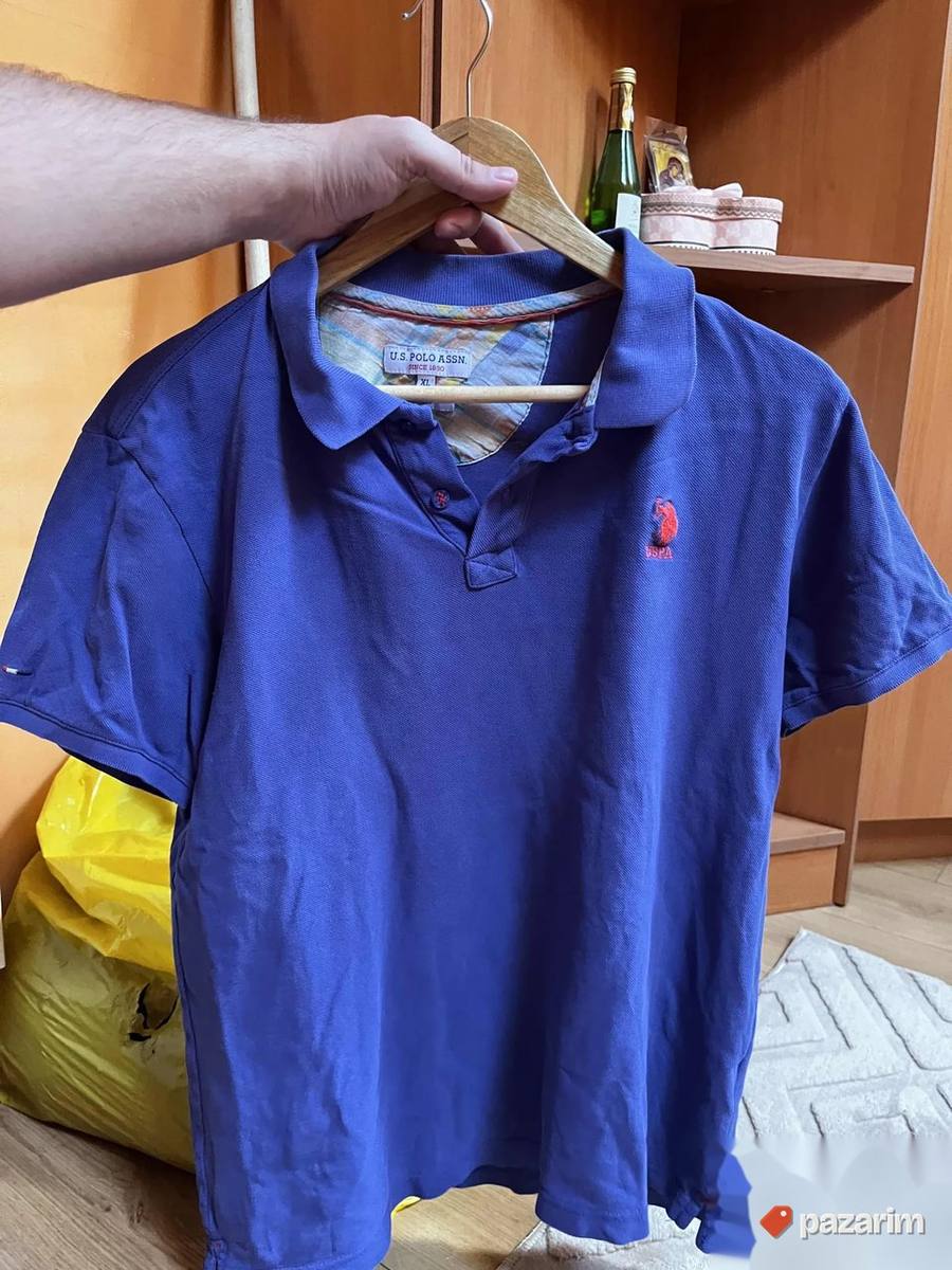 Polo USPA muska majica L - plava 6