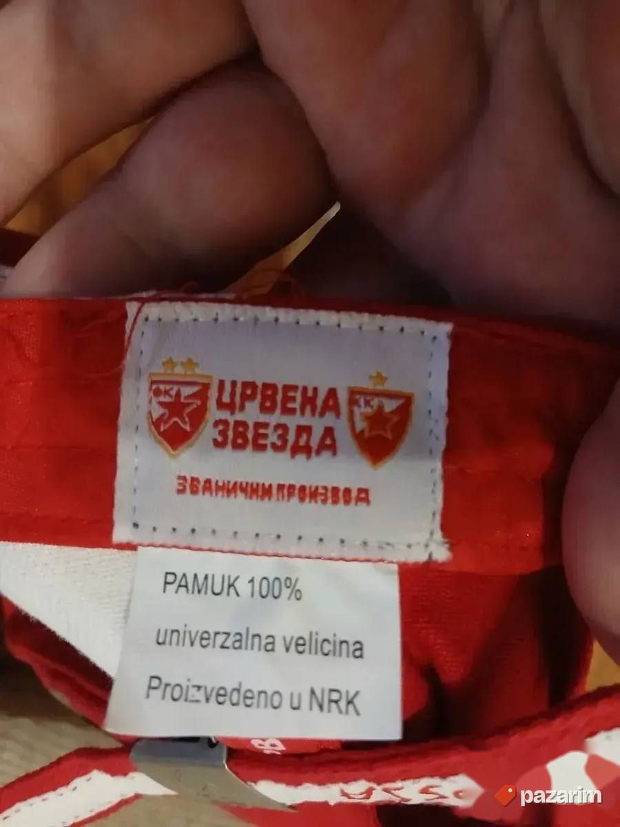 Kačket FK Crvena Zvezda (stella rossa) 7