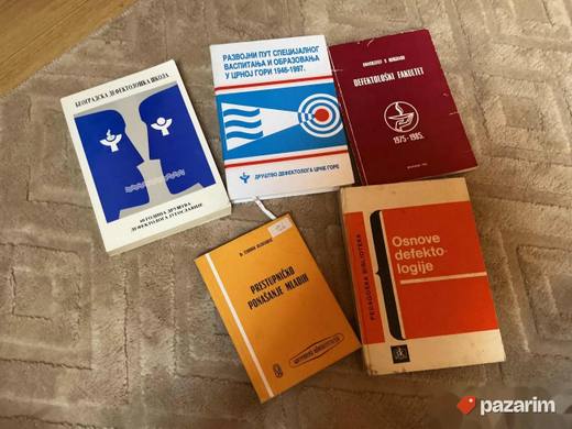 5 knjiga iz Defektologije