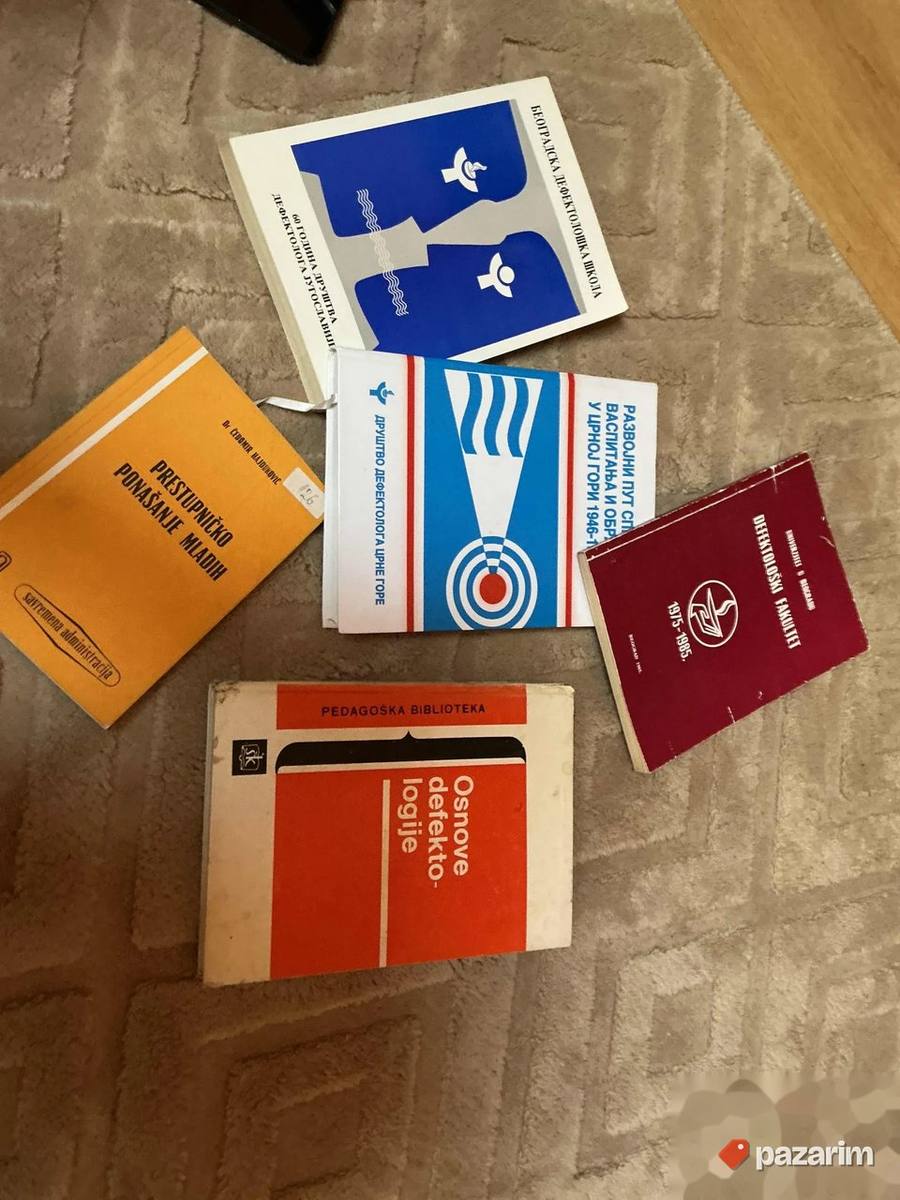 5 knjiga iz Defektologije 2