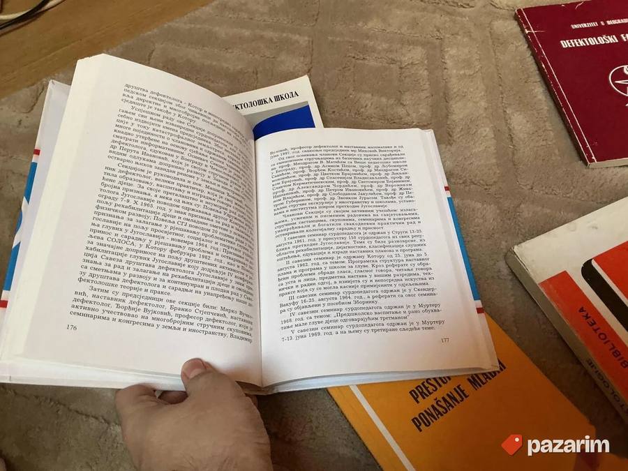 5 knjiga iz Defektologije 5